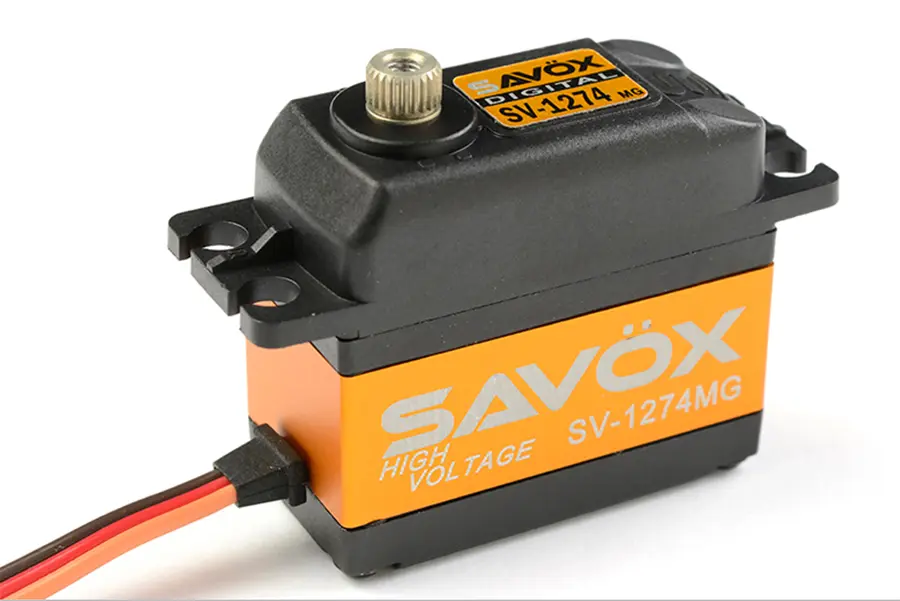 Savox 'High Voltage' STD Size Ultra Fast 9kg/0.42@7.4v – RC Servos