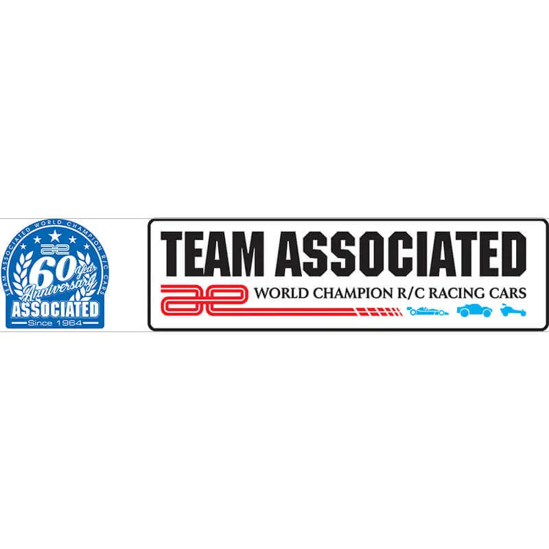 Team Associated Anniversary Cloth Banner 3500 X 800mm – Team Associated Parts
