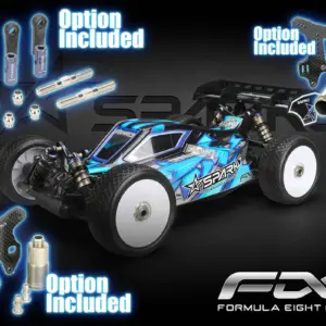 Sparko F8 Euro 25 1:8 4wd Electric Buggy – 1/8th