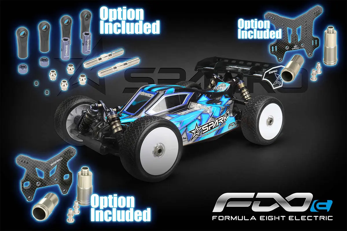 Sparko F8 Euro 25 1:8 4wd Electric Buggy – 1/8th