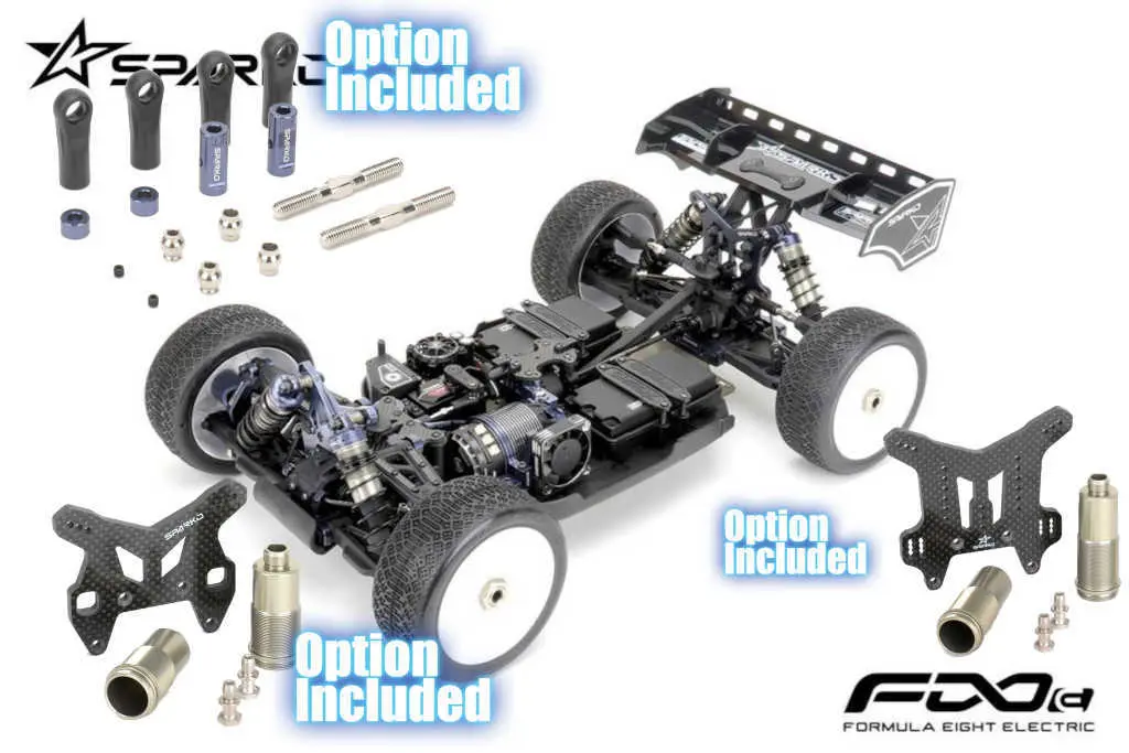 Sparko F8 Euro 25 1:8 4wd Electric Buggy – 1/8th