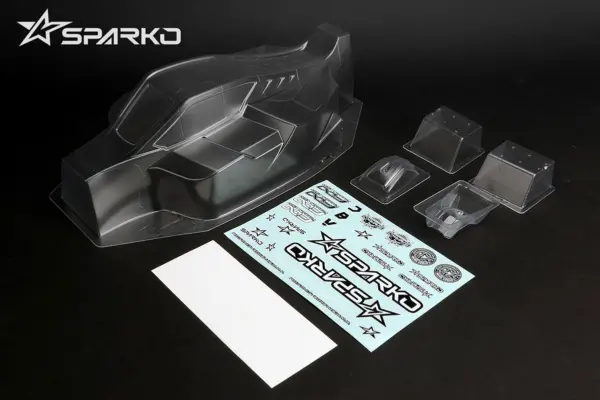Sparko F8 Buggy Body (Clear) – view 2