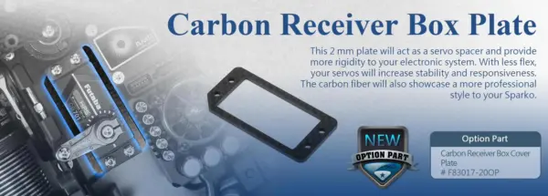 Sparko F8 Servo Carbon Plate – view 2