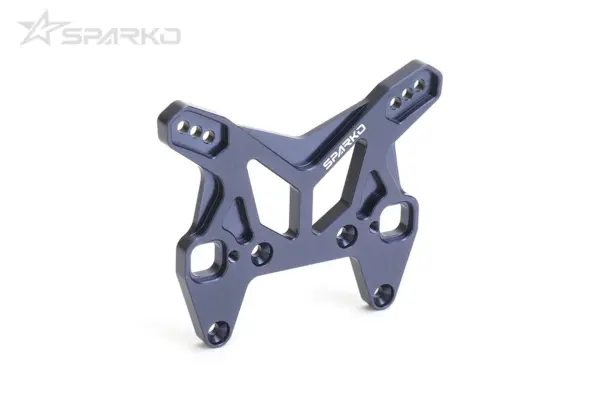 Sparko F8 7075Aluminum Front Shock Tower (Dark Blue)
