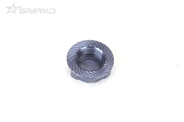 Sparko F8 7075 17mm Aluminum Covered Serrated Wheel Nut (4) – view 2