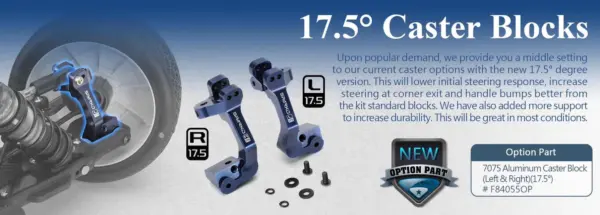 Sparko F8 7075 Aluminum Caster Block -17.5 – view 2