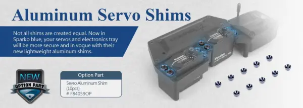 Sparko F8 Servo Aluminum Shim (10) – view 2