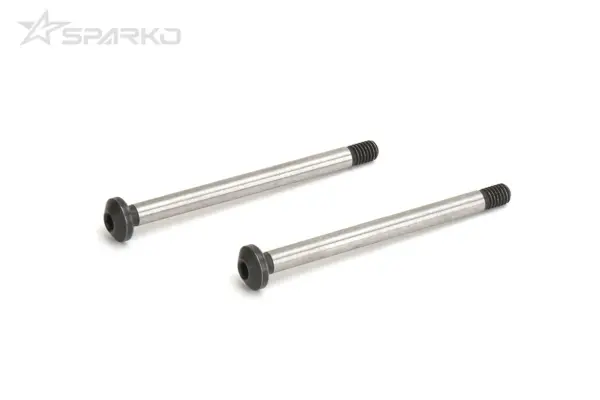 Sparko F8 Hard Front Lower Suspension Shaft Screw (2pcs) – view 2