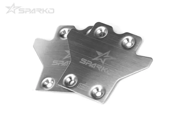 Sparko F8e Stainless Steel Rear Chassis Protector – view 2