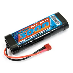 Voltz 3000mah 7.2v Nimh Stick Pack W/Deans Connector – RC Batteries