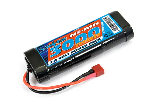 Voltz 3000mah 7.2v Nimh Stick Pack W/Deans Connector – view 2