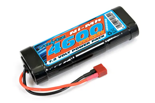 Voltz 4600mah 7.2v Nimh Stick Pack W/Deans Connector – view 2