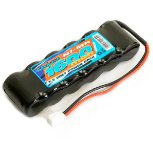 Voltz 6 Cell 1600mah 7.2v Nimh Straight Pack(18t) Battery W/Micro Connector – RC Batteries