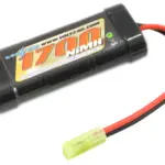 Voltz 6 Cell 1700mah 7.2v Nimh Stick Battery W/ Mini Tamiya Plug – RC Batteries