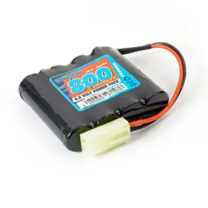 Voltz Hobby 4.8v 800mah Nimh Battery W/ Mini Tamiya Plug (He00010) – RC Batteries