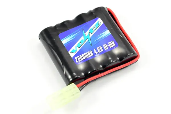 Voltz Hobby 4.8v 2000mah Nimh Battery W/ Mini Tamiya Plug (He00010) – view 3