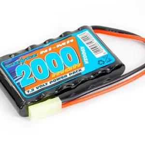 Voltz Hobby 7.2v 2000mah Aa Battery Pack W/ Mini Tamiya Plug (He00011) – RC Batteries