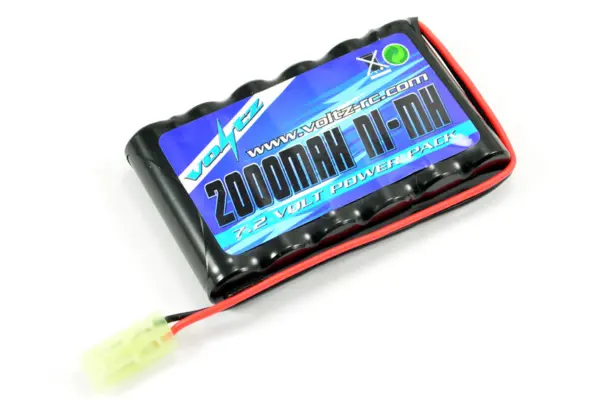 Voltz Hobby 7.2v 2000mah Aa Battery Pack W/ Mini Tamiya Plug (He00011) – view 3
