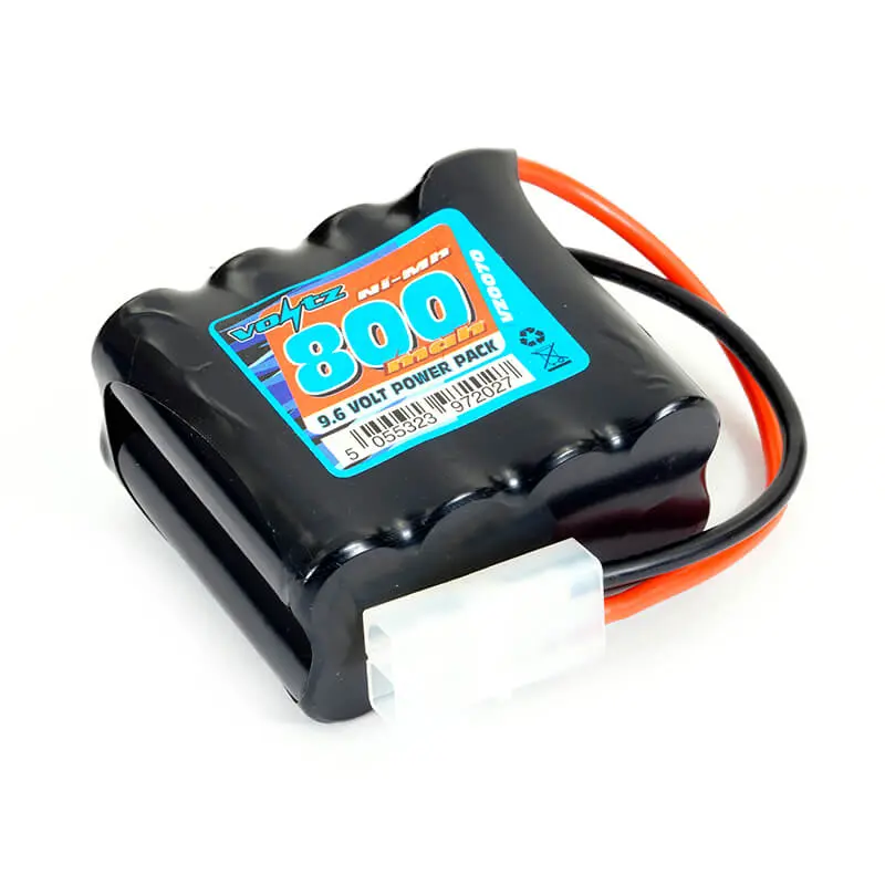 Voltz Hobby 9.6v 800mah Aa Hump Pack Battery W/ Tamiya Plug (He00014) – RC Batteries
