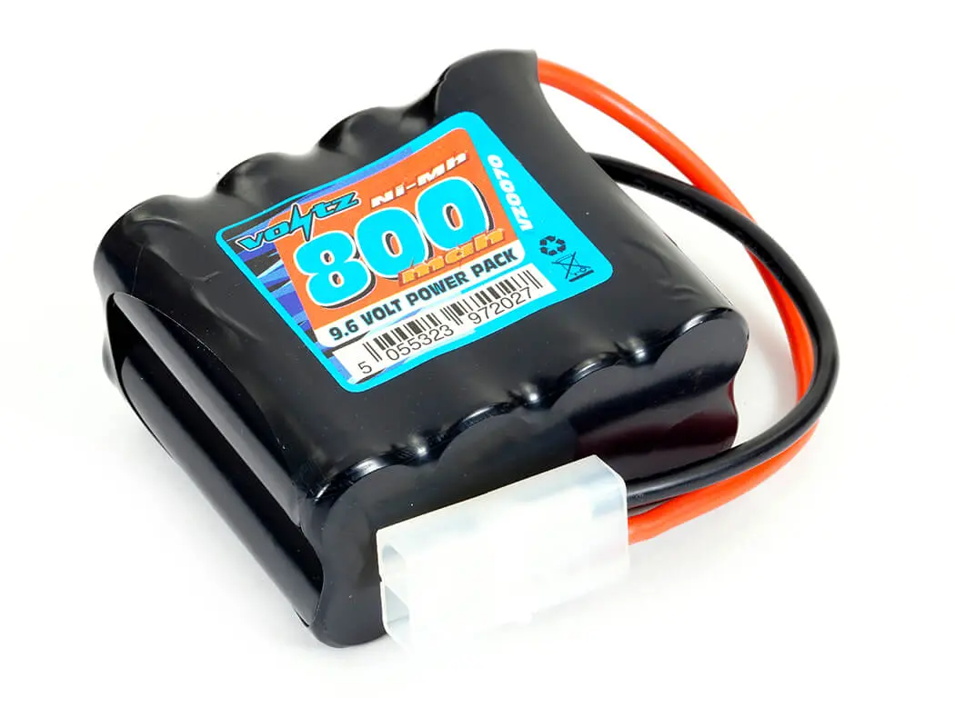 Voltz Hobby 9.6v 800mah Aa Hump Pack Battery W/ Tamiya Plug (He00014) – RC Batteries