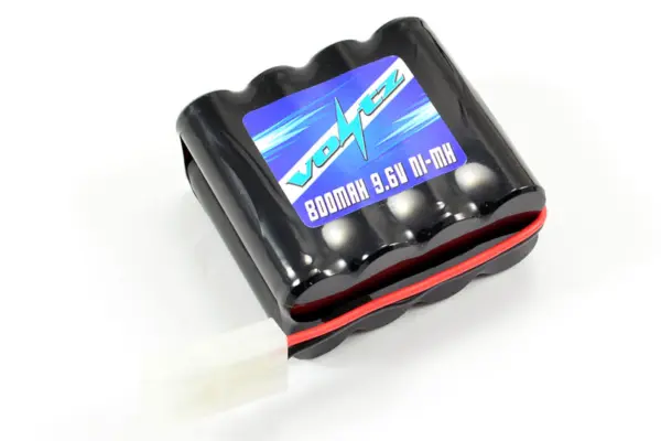 Voltz Hobby 9.6v 800mah Aa Hump Pack Battery W/ Tamiya Plug (He00014) – view 3