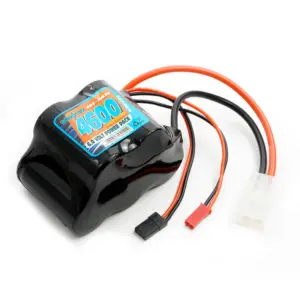 Voltz 4600mah 6.0v Nimh Rx Sub-C 1/5th Hump Battery Pack W/Bec/Jr Plug – RC Batteries