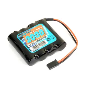Voltz Rx 4.8v 2000mah Nimh Straight Battery Pack W/Connector – RC Batteries