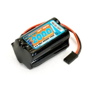 Voltz Rx 4.8v 2000mah Nimh Square Battery Pack W/Connector – RC Batteries
