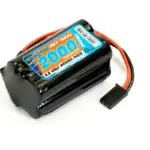 Voltz Rx 4.8v 2000mah Nimh Square Battery Pack W/Connector – RC Batteries