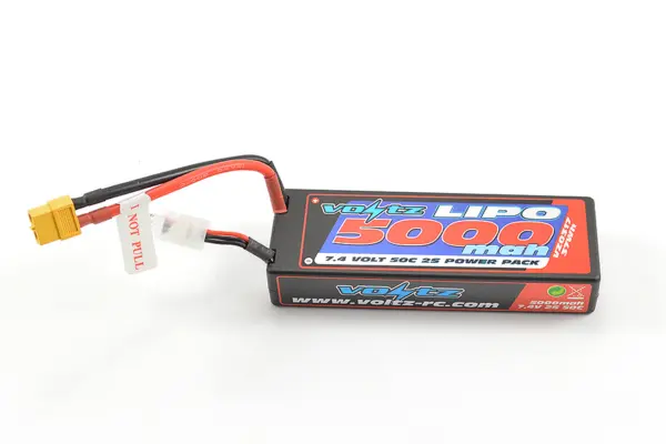 Voltz 5000mah 2s 7.4V 50c Hard Case Stick Battery Xt60 – view 2