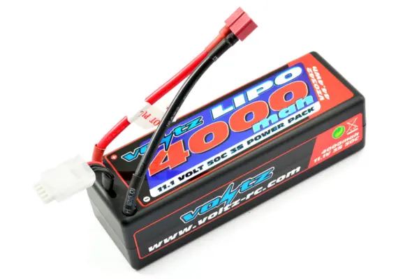 Voltz 4000mah 3s 11.1V 50c Hardcase Lipo Stick Pack Battery – view 2