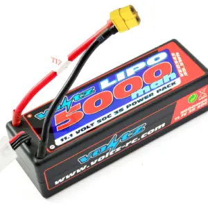 Voltz 5000mah Hard Case 11.1v 50c Lipo Stick Pack Xt60 – RC Batteries