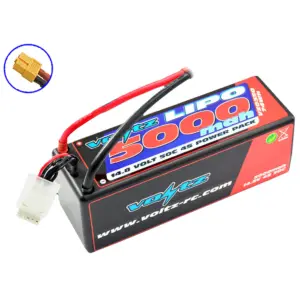 Voltz 5000mah Hard Case 14.8v 50c Lipo Stick Pack Xt60 – RC Batteries