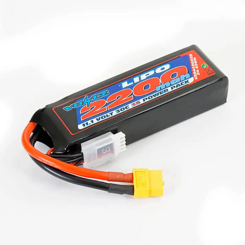 Voltz 2200mah 11.1v 30c Lipo Battery W/Xt60 – RC Batteries