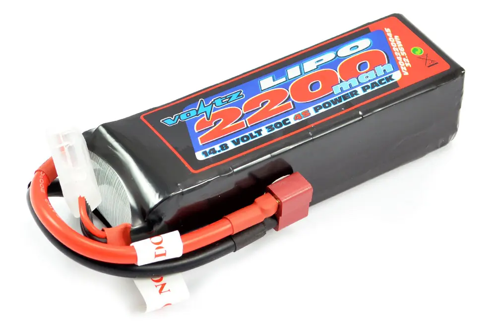 Voltz 2200mah 4s 14.8v 30c Lipo Battery – RC Batteries