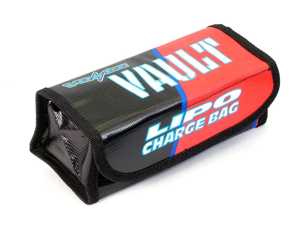 Voltz Charge Vault Lipo Locker Box/Bag 18.5cm X 7.5cm X 6cm – RC Batteries