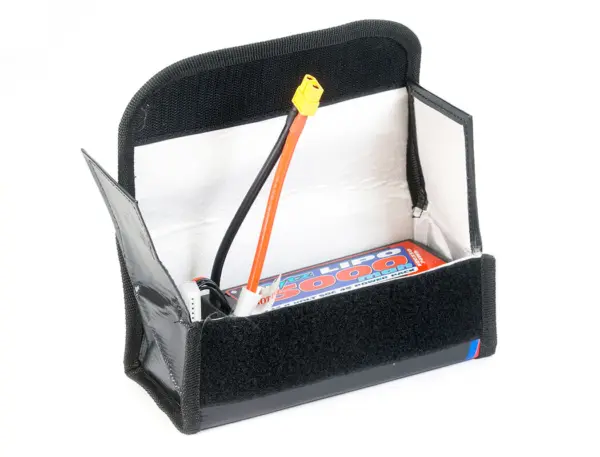 Voltz Charge Vault Lipo Locker Box/Bag 18.5cm X 7.5cm X 6cm – view 3