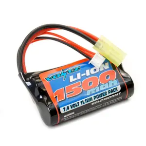 Voltz Li-Ion 7.4v 1500mah Battery With Mini Tamiya Plug – RC Batteries