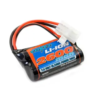 Voltz Li-Ion 7.4v 2600mah Battery With Tamiya Plug – RC Batteries