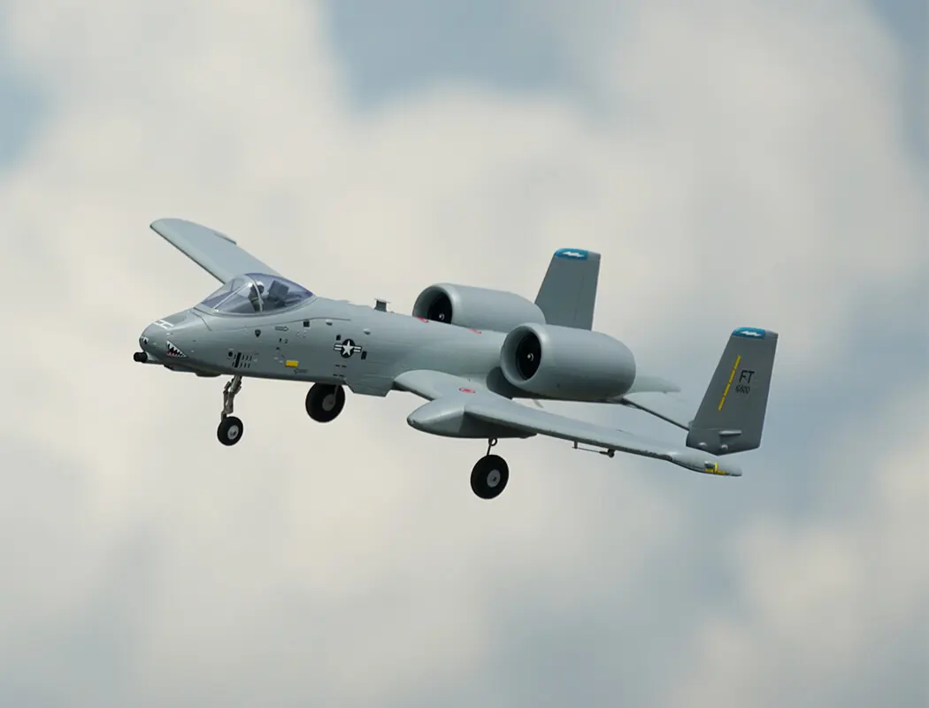 Xfly 50mm Twin a-10 Warthog 1000mm Wingspan Without Tx/Rx/Batt – RC Planes