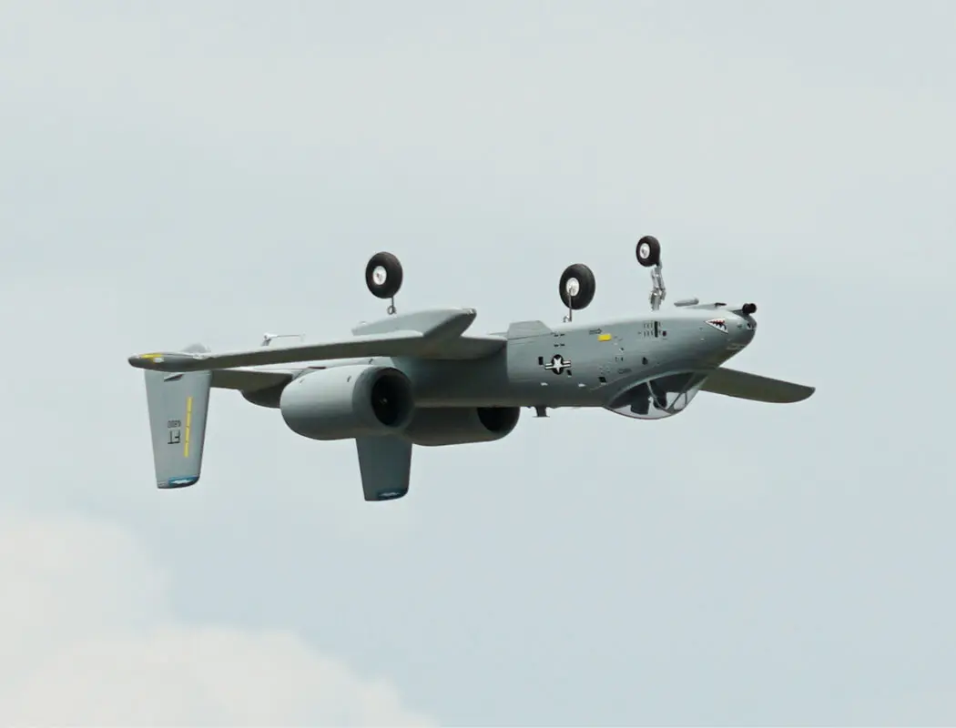 Xfly 50mm Twin a-10 Warthog 1000mm Wingspan Without Tx/Rx/Batt – RC Planes