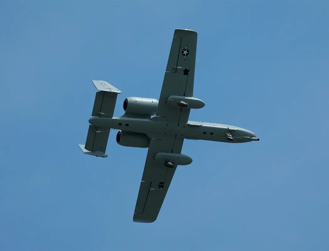 Xfly 50mm Twin a-10 Warthog 1000mm Wingspan Without Tx/Rx/Batt – RC Planes