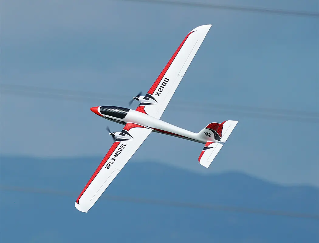Xfly Swift X2100 Twin Glider Without Tx/Rx/Batt – RC Planes