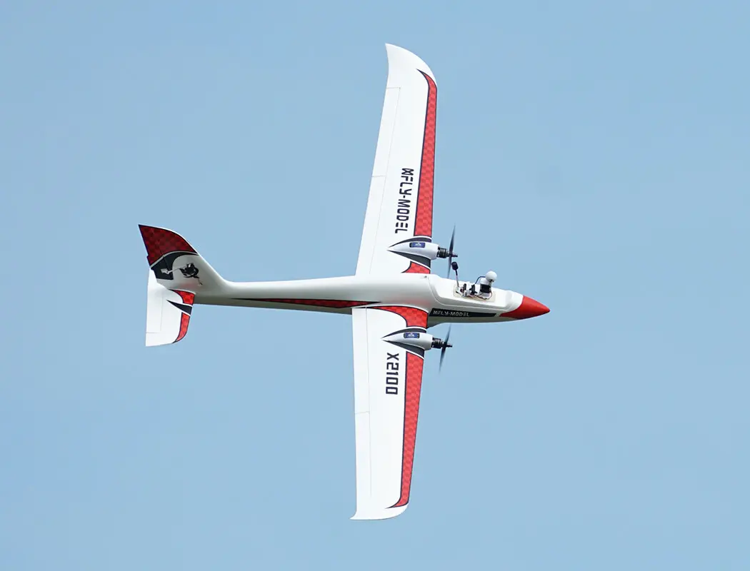 Xfly Swift X2100 Twin Glider Without Tx/Rx/Batt – RC Planes