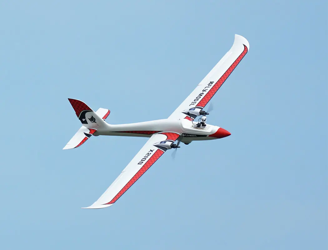 Xfly Swift X2100 Twin Glider Without Tx/Rx/Batt – RC Planes