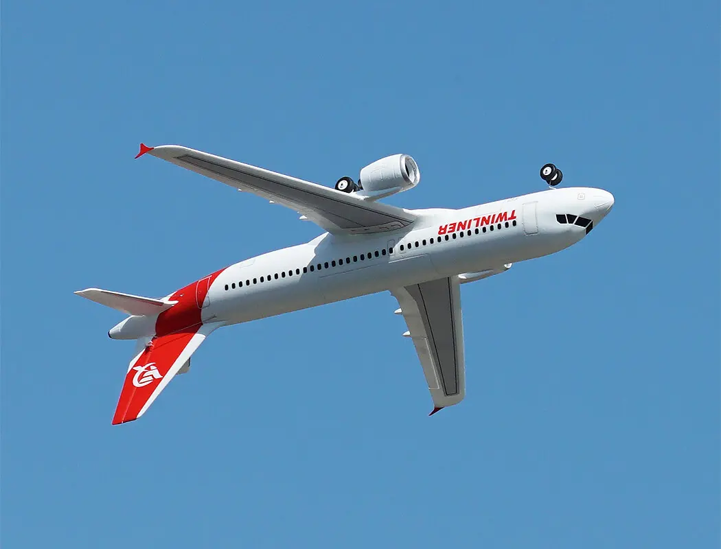 Xfly Twinliner 40mm Edf Jet Without Tx/Rx/Batt Base White – RC Planes