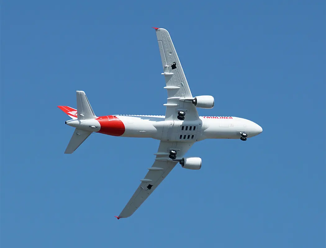 Xfly Twinliner 40mm Edf Jet Without Tx/Rx/Batt Base White – RC Planes