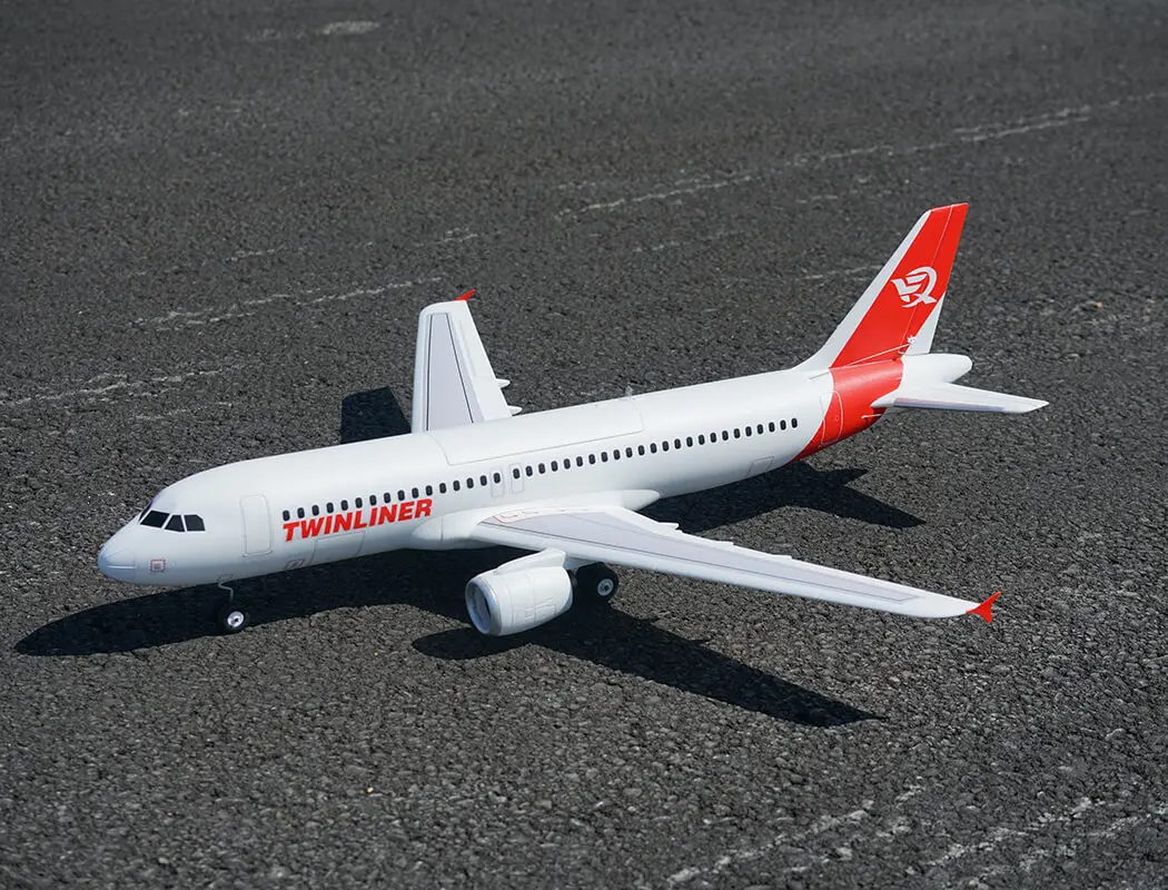 Xfly Twinliner 40mm Edf Jet Without Tx/Rx/Batt Base White – RC Planes