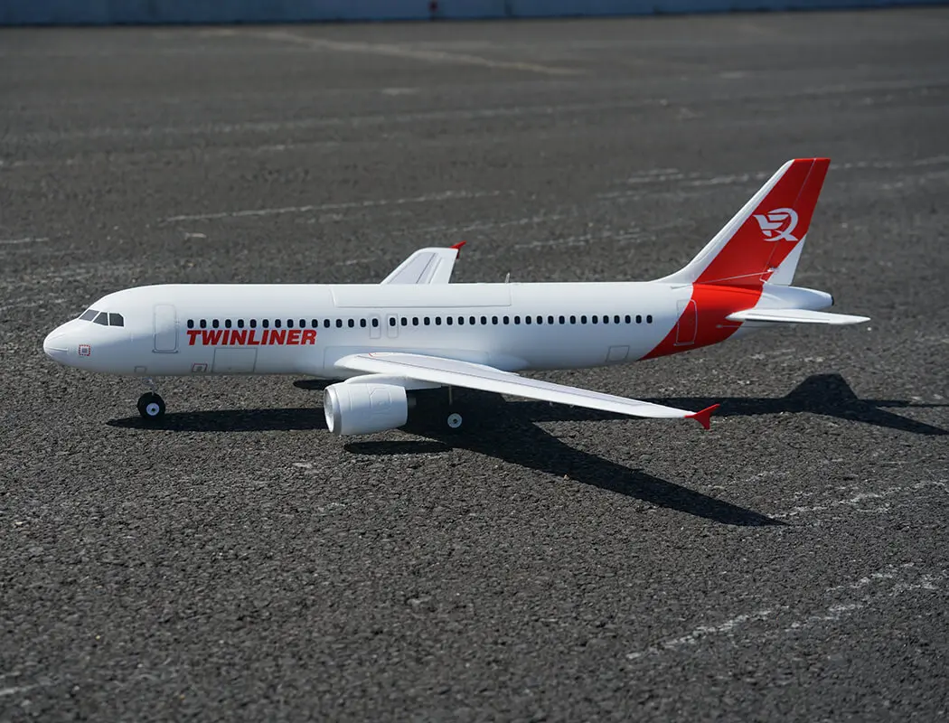 Xfly Twinliner 40mm Edf Jet Without Tx/Rx/Batt Base White – RC Planes