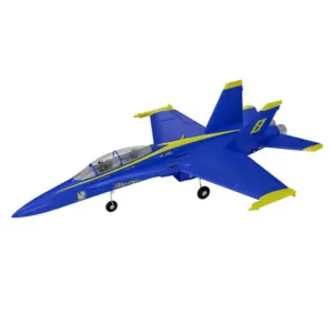 Xfly Twin 40mm F-18 Edf 705mm Jet Without Tx/Rx/Batt - Blue – RC Planes